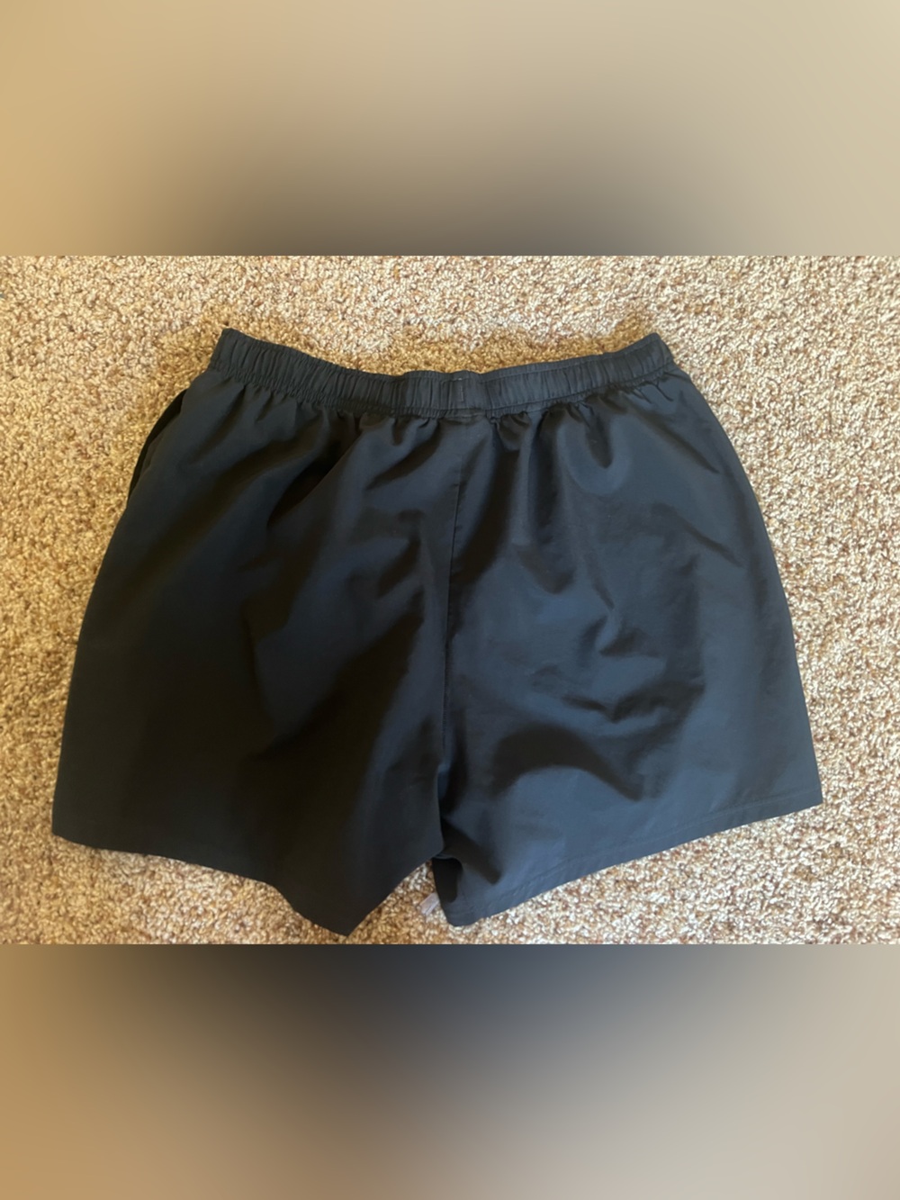 Gymshark Black Training Shorts Size Medium Athletic Gym Running Performance - Picture 2 of 8